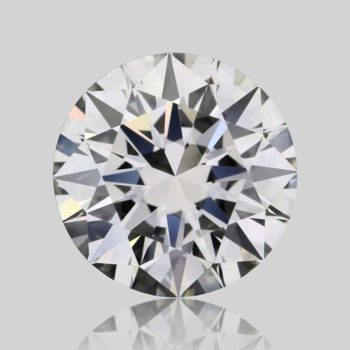 Certified Diamond HRD Carats 1.0 Color F Clarity VVS2  EX  EX  EX Fluorescence NON Brown No Green No Milky No EyeClean 100%