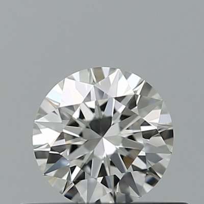Certified Diamond GIA Carats 0.33 Color F Clarity VVS2  EX  EX  EX Fluorescence NON Brown No Milky No EyeClean 100%