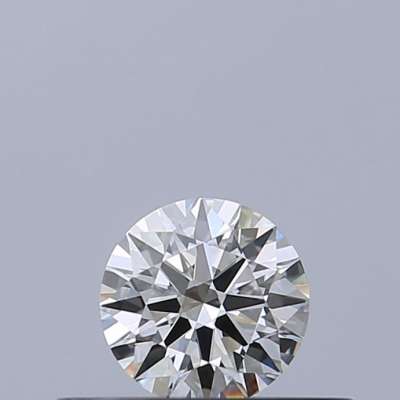 Certified Diamond GIA Carats 0.25 Color F Clarity VVS1  EX  EX  EX Fluorescence NON Brown No Milky No EyeClean 100%