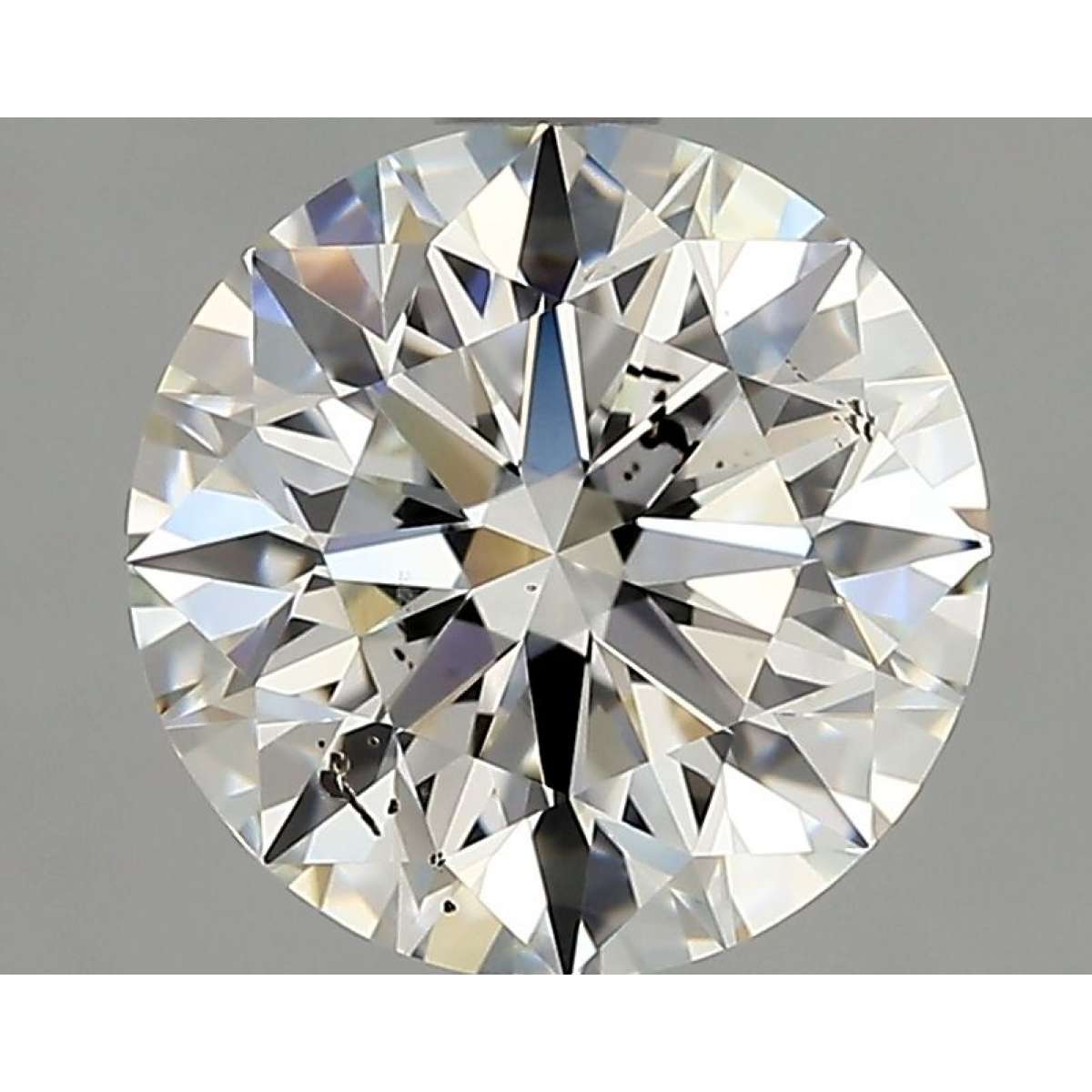 Diamante Certificato GIA Carati 1.8 Colore H Purezza SI2  EX  EX  EX Fluorescenza FNT Brown No Green No Milky No EyeClean 100%