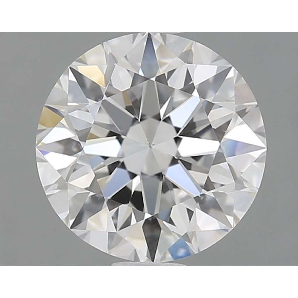 Certified Diamond GIA Carats 1.61 Color F Clarity VS2  EX  EX  EX Fluorescence NON Brown No Milky No EyeClean 100%