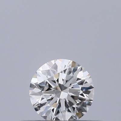 Certified Diamond GIA Carats 0.26 Color F Clarity VVS1  EX  EX  EX Fluorescence NON Brown No Milky No EyeClean 100%