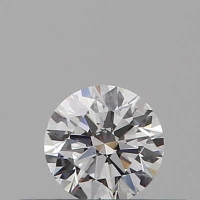 Certified Diamond GIA Carats 0.18 Color D Clarity VS2  EX  VG  VG Fluorescence NON Brown No Green No Milky No EyeClean 100%