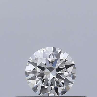 Certified Diamond GIA Carats 0.25 Color F Clarity VVS1  EX  EX  EX Fluorescence NON Brown No Milky No EyeClean 100%
