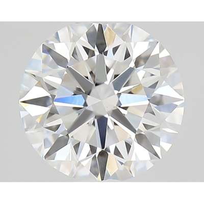 Certified Diamond GIA Carats 0.5 Color F Clarity VVS2  EX  EX  EX Fluorescence NON Brown No Green No Milky No EyeClean 100%