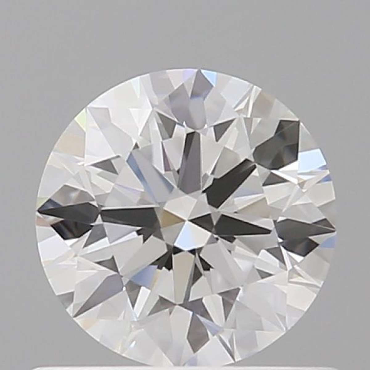 Certified Diamond GIA Carats 0.55 Color D Clarity VVS2  EX  EX  EX Fluorescence MED Brown No Green No Milky No EyeClean 100%