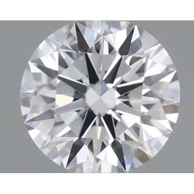 Certified Diamond GIA Carats 0.19 Color D Clarity IF  EX  VG  EX Fluorescence NON Brown No Green No Milky No EyeClean 100%