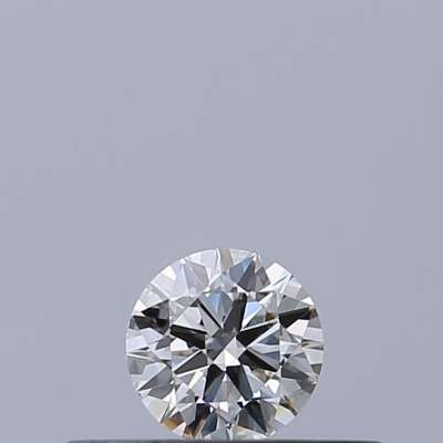 Certified Diamond IGI Carats 0.18 Color E Clarity VVS1  EX  EX  EX Fluorescence NON Brown No Green No Milky No EyeClean 100%