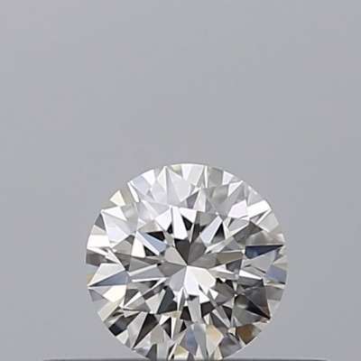Certified Diamond GIA Carats 0.18 Color D Clarity VVS1  EX  EX  EX Fluorescence NON Brown No Green No Milky No EyeClean 100%