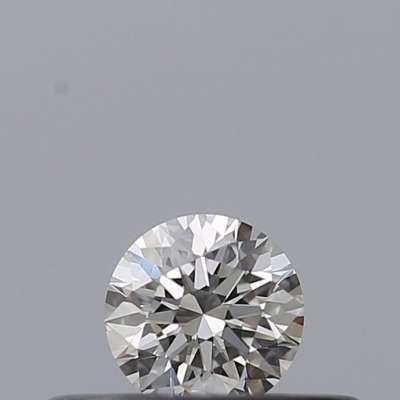 Diamante Certificato GIA Carati 0.18 Colore G Purezza VVS2  EX  EX  EX Fluorescenza NON Brown No Milky No EyeClean 100%