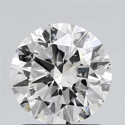 Diamante Certificato GIA Carati 1.51 Colore H Purezza SI1  EX  EX  EX Fluorescenza MED Brown No Green No Milky No EyeClean 100%