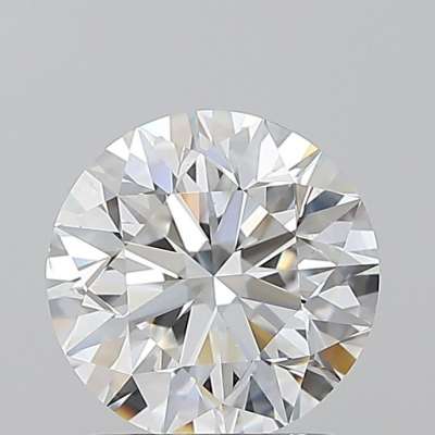 Certified Diamond GIA Carats 1.5 Color E Clarity VS2  EX  EX  EX Fluorescence FNT Brown No Green No Milky No EyeClean 100%