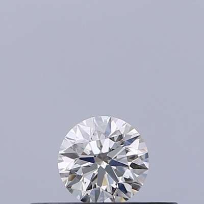 Certified Diamond IGI Carats 0.18 Color G Clarity VVS1  EX  EX  EX Fluorescence NON Brown No Milky No EyeClean 100%