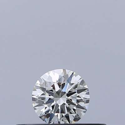 Certified Diamond IGI Carats 0.19 Color F Clarity VVS1  EX  EX  EX Fluorescence NON Brown No Milky No EyeClean 100%