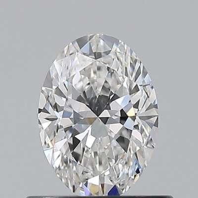 Certified Diamond GIA Carats 0.6 Color E Clarity VS2  -  VG  EX Fluorescence NON Brown No Green No Milky No EyeClean 100%