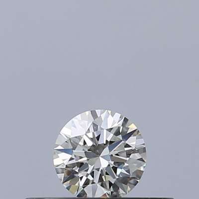 Certified Diamond IGI Carats 0.18 Color F Clarity VVS2  EX  EX  EX Fluorescence NON Brown No Milky No EyeClean 100%