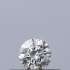 Certified Diamond IGI Carats 0.18 Color F Clarity VVS2  EX  EX  EX Fluorescence NON Brown No Milky No EyeClean 100%