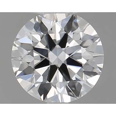 Certified Diamond GIA Carats 0.37 Color E Clarity VVS2  VG  EX  EX Fluorescence FNT Brown No Green No Milky No EyeClean 100%