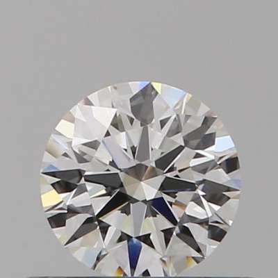 Certified Diamond GIA Carats 0.38 Color D Clarity VVS2  EX  EX  EX Fluorescence MED Brown No Green No Milky No EyeClean 100%