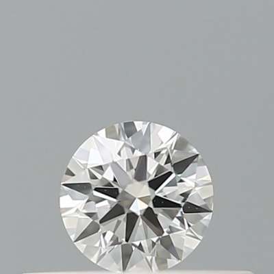 Certified Diamond GIA Carats 0.18 Color F Clarity VS2  EX  VG  EX Fluorescence NON Brown No Milky No EyeClean 100%