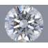 Certified Diamond GIA Carats 0.23 Color F Clarity VS2  EX  EX  EX Fluorescence NON Brown No Green No Milky No EyeClean 100%