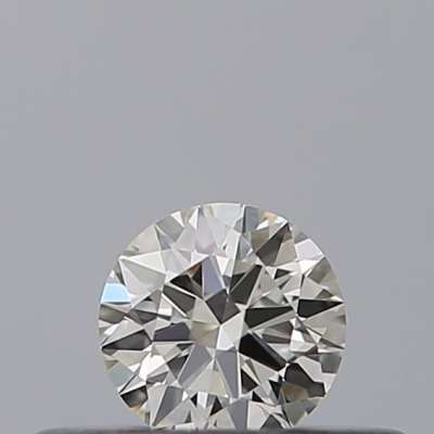 Diamante Certificato GIA Carati 0.18 Colore H Purezza VVS2  EX  EX  EX Fluorescenza FNT Brown No Milky No EyeClean 100%