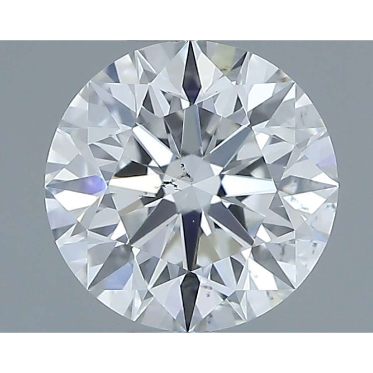 Certified Diamond GIA Carats 1.01 Color H Clarity SI1  EX  EX  EX Fluorescence MED Brown No Milky No EyeClean 100%