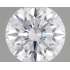 Certified Diamond GIA Carats 0.53 Color D Clarity VS2  EX  EX  EX Fluorescence FNT Brown No Green No Milky No EyeClean 100%