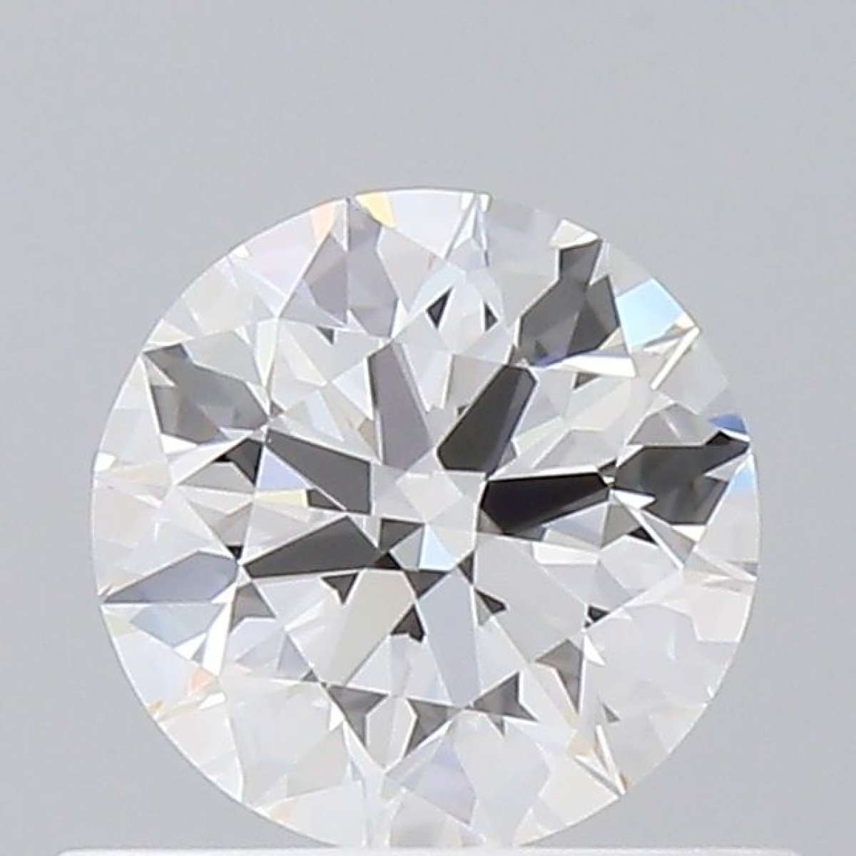 Certified Diamond GIA Carats 0.56 Color D Clarity VVS1  EX  EX  EX Fluorescence FNT Brown No Green No Milky No EyeClean 100%