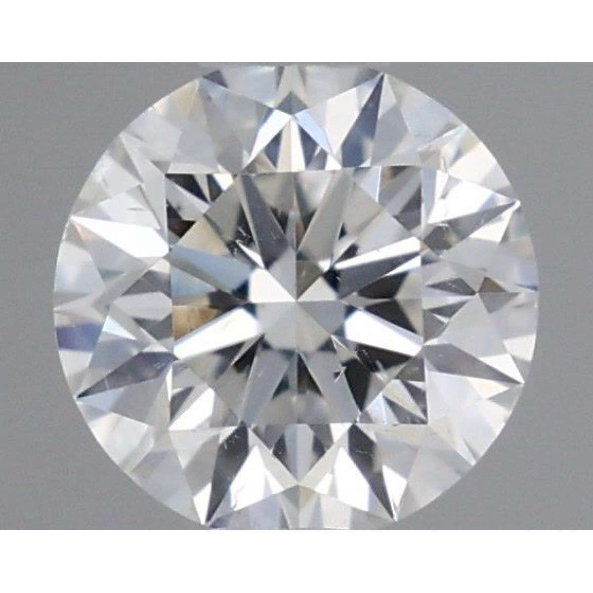 Certified Diamond GIA Carats 0.45 Color F Clarity SI2  VG  EX  EX Fluorescence FNT Brown No Green No Milky No EyeClean 100%