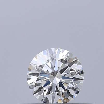 Certified Diamond GIA Carats 0.29 Color F Clarity VVS1  EX  EX  EX Fluorescence NON Brown No Milky No EyeClean 100%