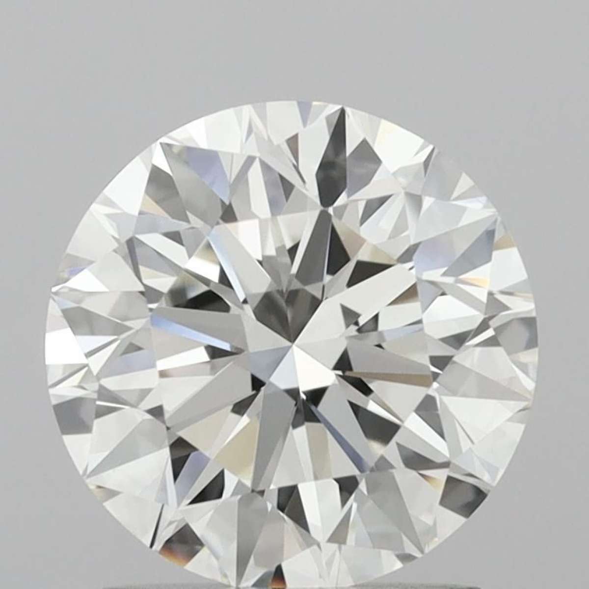Certified Diamond IGI Carats 1.7 Color H Clarity VVS2  EX  EX  EX Fluorescence NON Brown No Green No Milky No EyeClean 100%