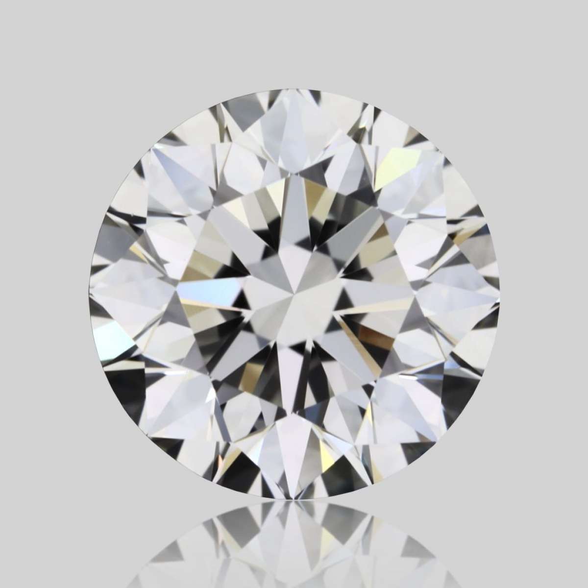 Certified Diamond HRD Carats 1.7 Color F Clarity VVS2  EX  EX  EX Fluorescence NON Brown No Green No Milky No EyeClean 100%