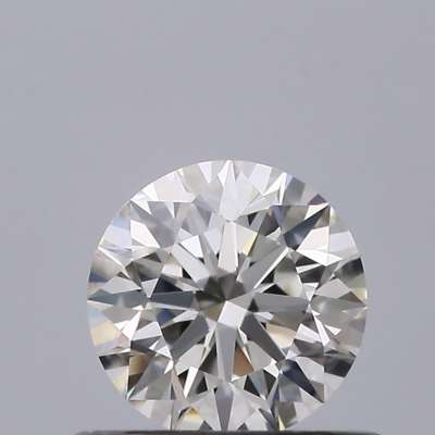 Certified Diamond IGI Carats 0.45 Color H Clarity VVS1  EX  EX  EX Fluorescence NON Brown No Milky No EyeClean 100%