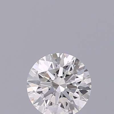 Certified Diamond IGI Carats 0.18 Color G Clarity VVS1  EX  EX  EX Fluorescence NON Brown No Milky No EyeClean 100%