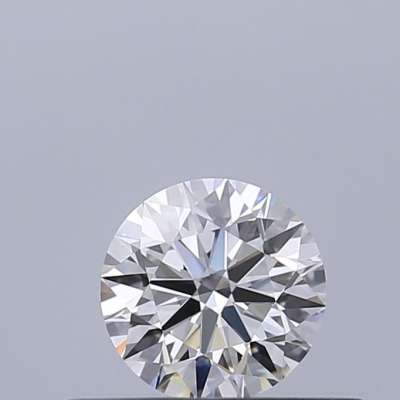 Certified Diamond GIA Carats 0.33 Color D Clarity VVS2  EX  EX  EX Fluorescence MED Brown No Green No Milky No EyeClean 100%