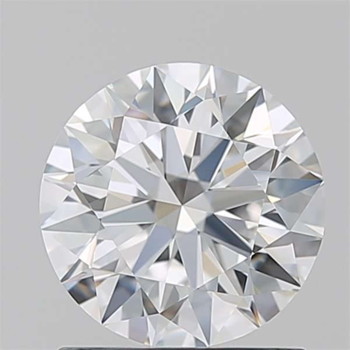 Certified Diamond GIA Carats 1.26 Color F Clarity IF  EX  EX  EX Fluorescence NON Brown No Milky No EyeClean 100%