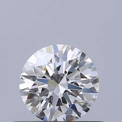 Certified Diamond GIA Carats 0.5 Color D Clarity VS1  EX  EX  EX Fluorescence NON Brown No Green No Milky No EyeClean 100%