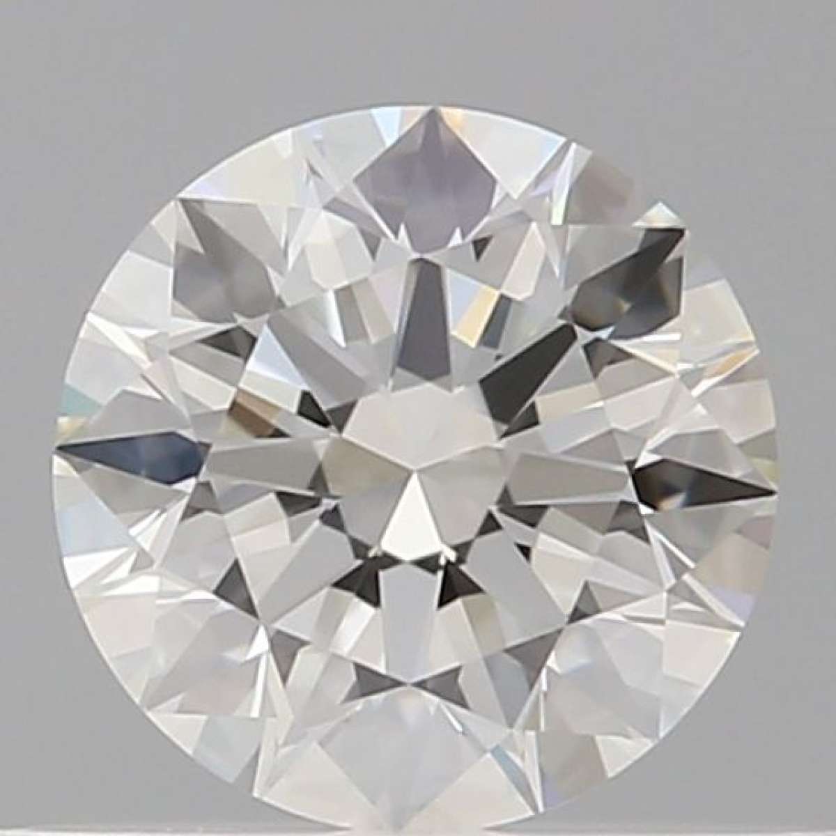 Certified Diamond GIA Carats 0.51 Color F Clarity VVS1  EX  EX  EX Fluorescence FNT Brown No Green No Milky No EyeClean 100%