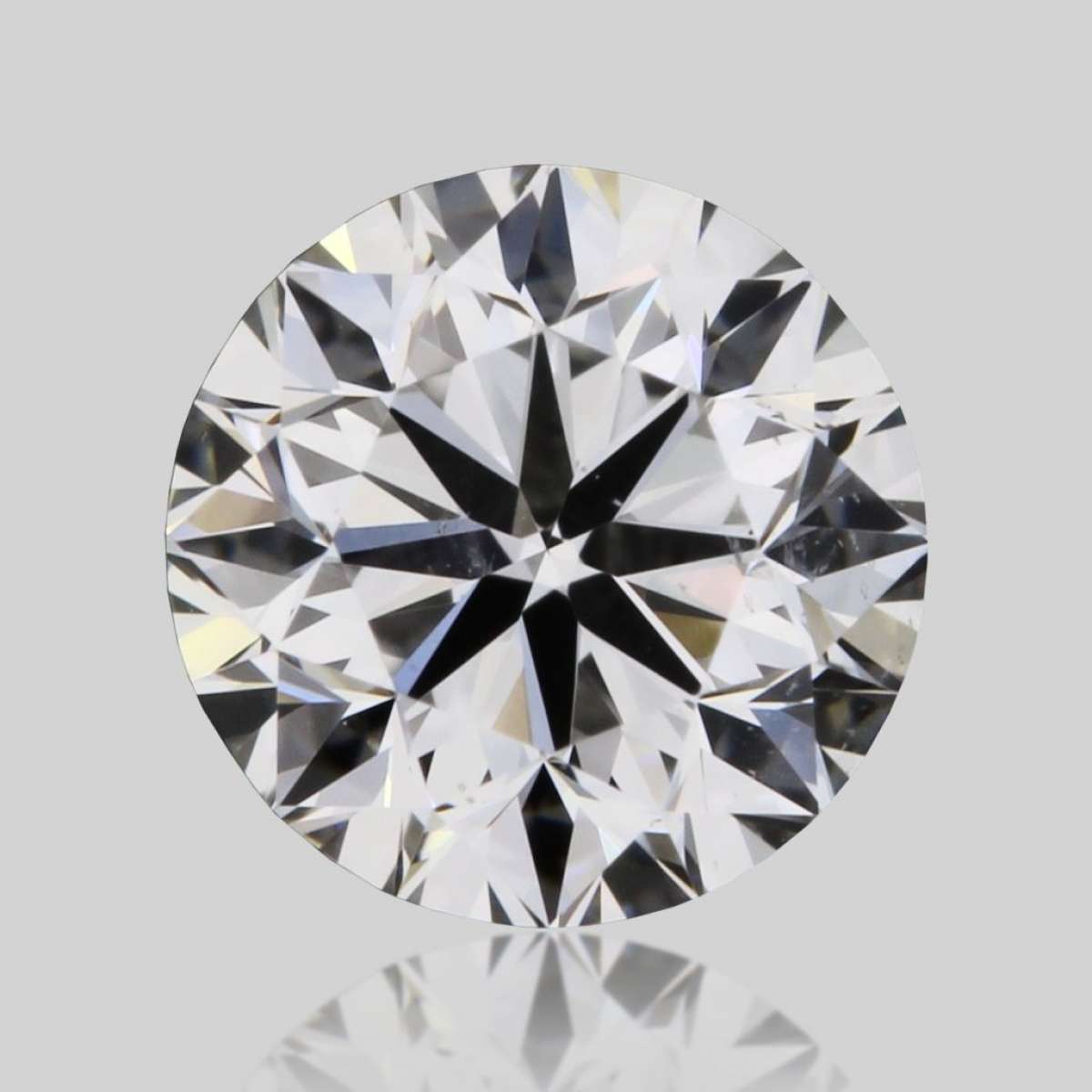Certified Diamond GIA Carats 0.4 Color F Clarity SI1  VG  EX  VG Fluorescence NON Brown No Green No Milky No EyeClean 100%