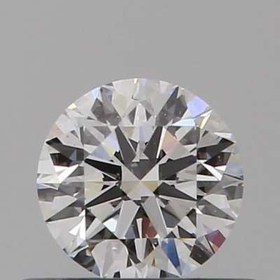 Certified Diamond GIA Carats 0.4 Color D Clarity SI1  EX  EX  EX Fluorescence FNT Brown No Green No Milky No EyeClean 100%