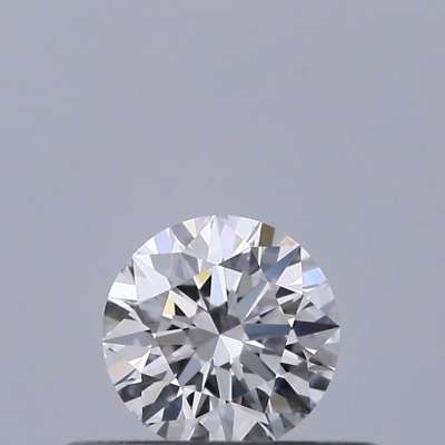 Certified Diamond GIA Carats 0.25 Color D Clarity VVS2  EX  EX  EX Fluorescence NON Brown No Green No Milky No EyeClean 100%