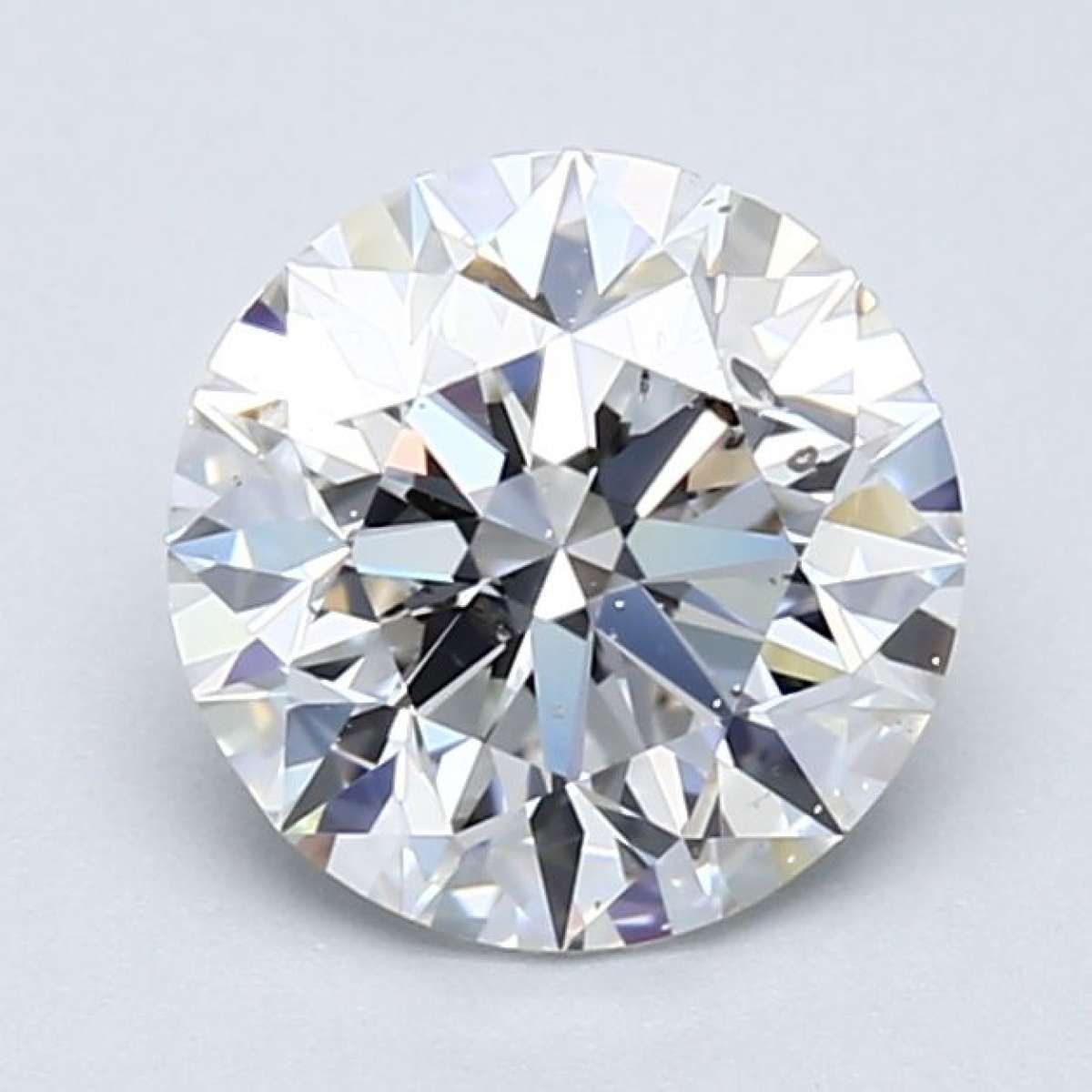 Certified Diamond GIA Carats 1.5 Color D Clarity SI1  EX  EX  EX Fluorescence FNT Brown No Green No Milky No EyeClean 100%