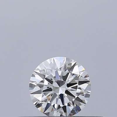 Certified Diamond GIA Carats 0.26 Color E Clarity VVS1  EX  EX  EX Fluorescence NON Brown No Green No Milky No EyeClean 100%