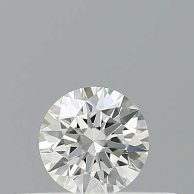 Certified Diamond IGI Carats 0.18 Color F Clarity VVS1  EX  EX  EX Fluorescence NON Brown No Milky No EyeClean 100%