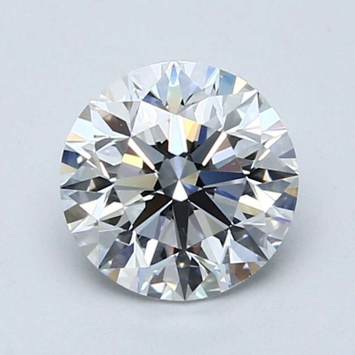 Certified Diamond GIA Carats 1.5 Color E Clarity VS2  EX  EX  EX Fluorescence NON Brown No Green No Milky No EyeClean 100%