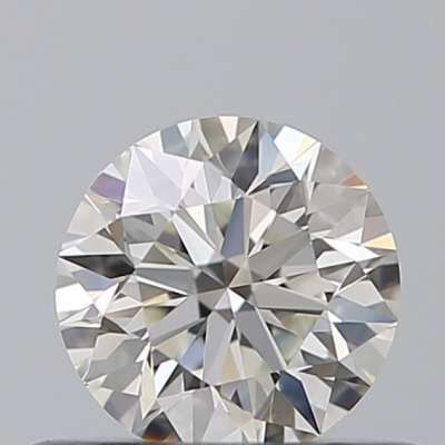 Certified Diamond IGI Carats 0.42 Color H Clarity VVS1  EX  EX  EX Fluorescence FNT Brown No Milky No EyeClean 100%