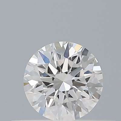 Certified Diamond GIA Carats 0.26 Color E Clarity VVS1  EX  EX  EX Fluorescence NON Brown No Green No Milky No EyeClean 100%