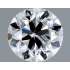Certified Diamond GIA Carats 1.0 Color F Clarity VS1  VG  EX  VG Fluorescence NON Brown No Green No Milky No EyeClean 100%