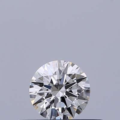 Certified Diamond GIA Carats 0.26 Color F Clarity VVS1  EX  EX  EX Fluorescence NON Brown No Milky No EyeClean 100%